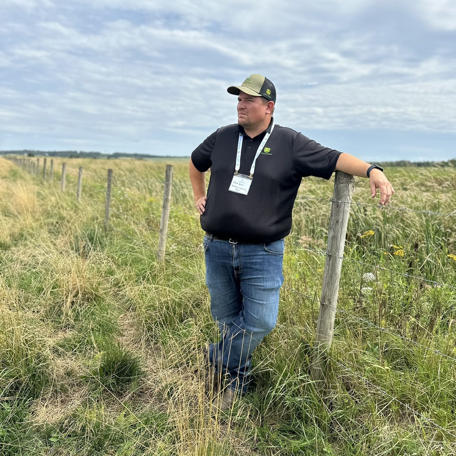 Photo of Mike Beal from Tantramar Community Pasture