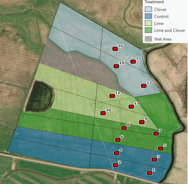 Site Map of Tantramar Community Pasture