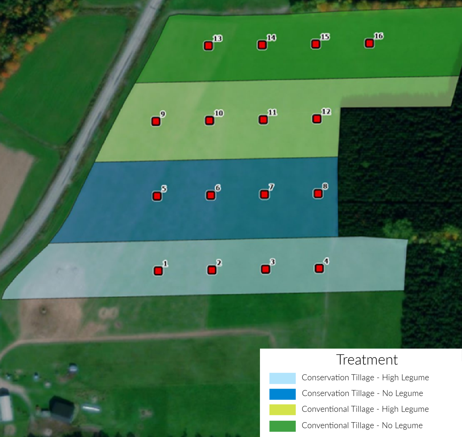 Garvie Mountain - Site Map