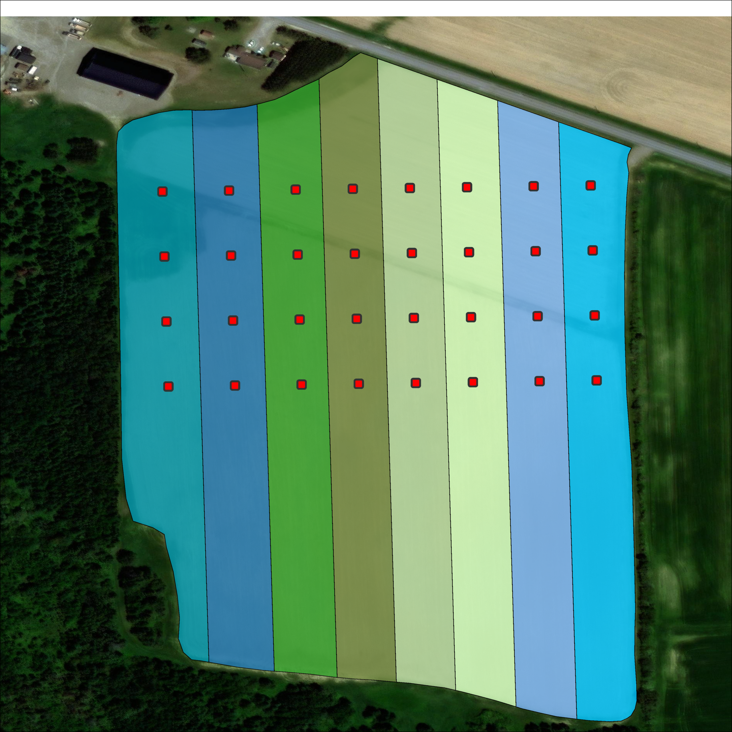 Ferme P.L. Levesque - Site Map