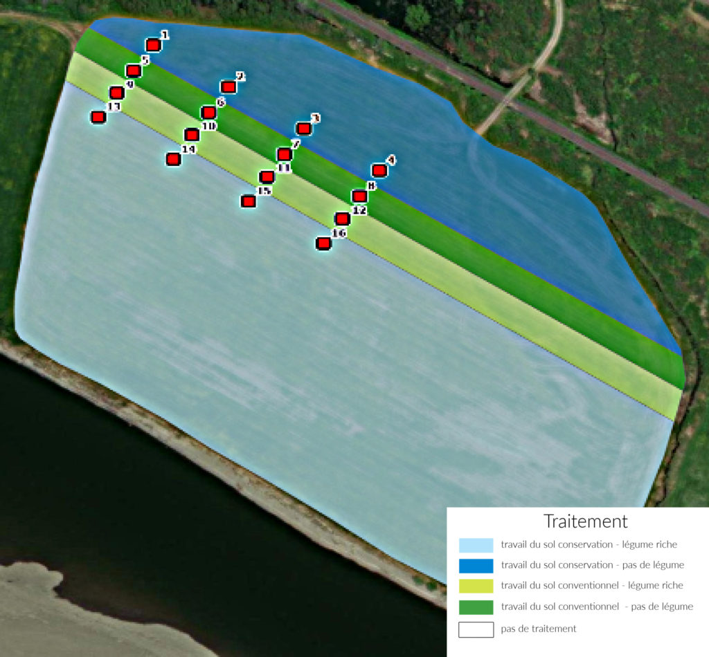 Oscar Daigle Farm Site Map